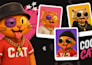 create unique 3d nft art character high quality with cartoon and realistic style